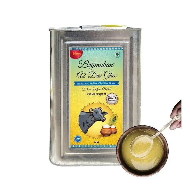 brijmohan buffalo a2 desi ghee 5 kg