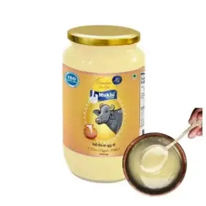 mukhia amrutam a2 buffalo desi bilona ghee 1 liter