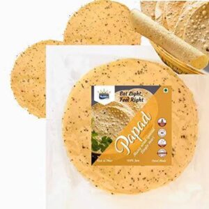 mukhia black pepper (kali mari) papad 200 gms