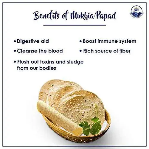 black pepper papad